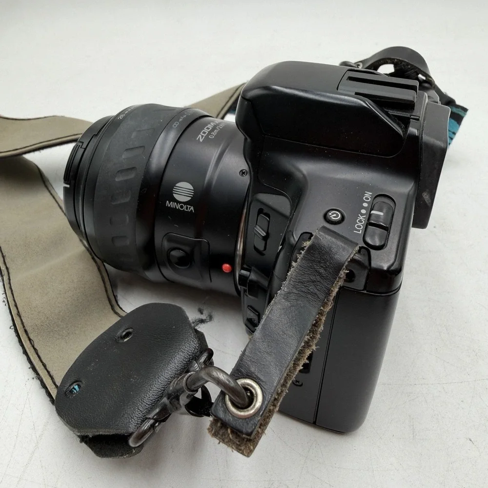 Minolta Maxxum 3Xi 35mm SLR Film Camera AF 28-80 Lens Tested No Battery